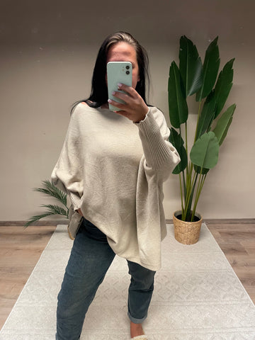 PULLOVER MAI BEIGE
