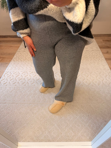 STRICKHOSE BIBI GRAU