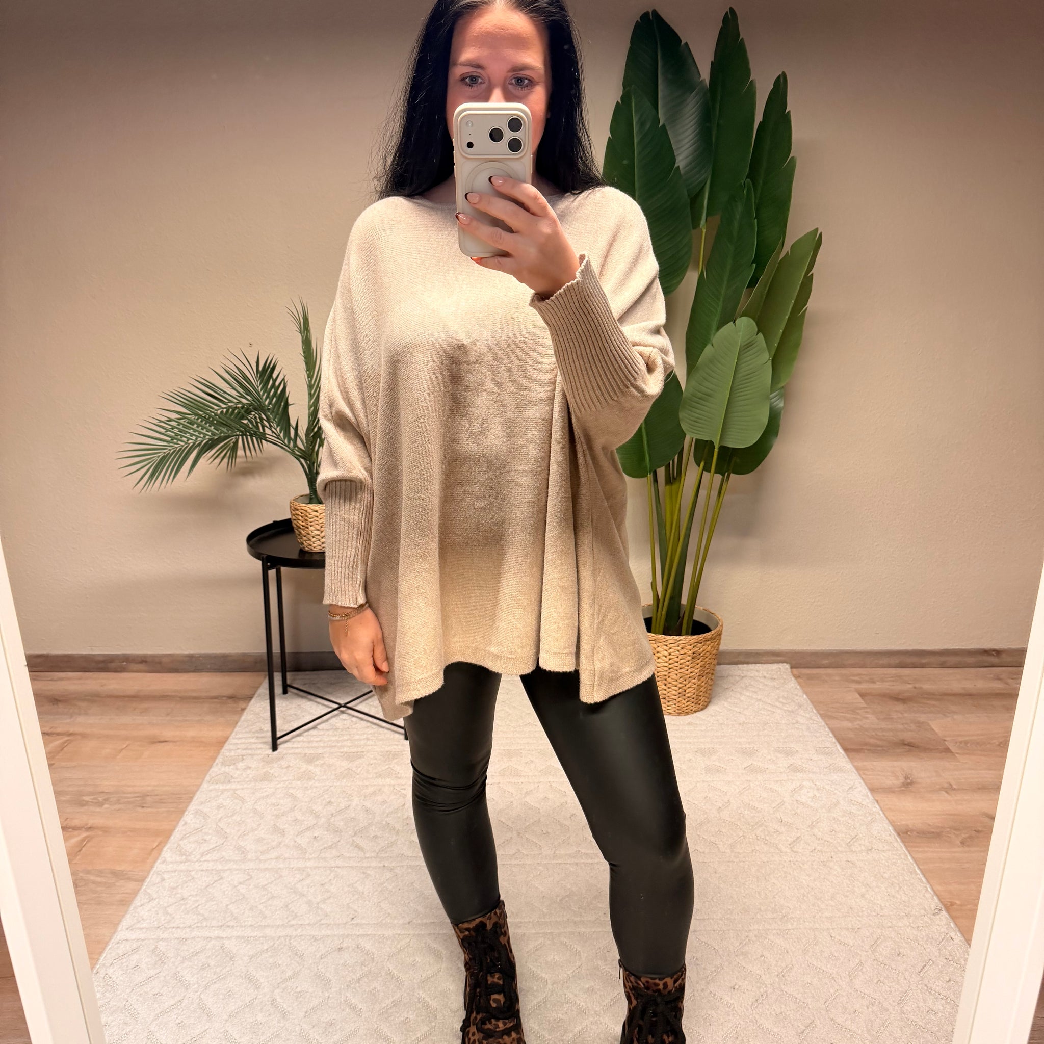 PULLOVER MAI BEIGE