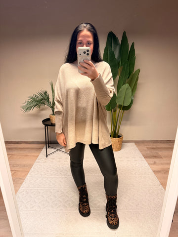 PULLOVER MAI BEIGE