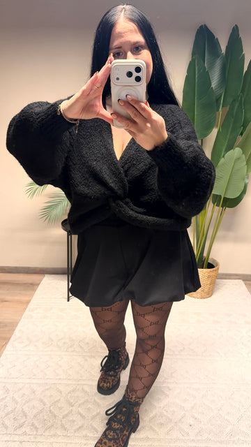 PULLOVER SCHLEIFI SCHWARZ