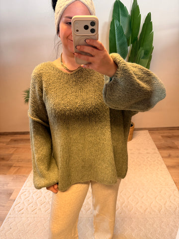 PULLOVER JO-JO GRÜN