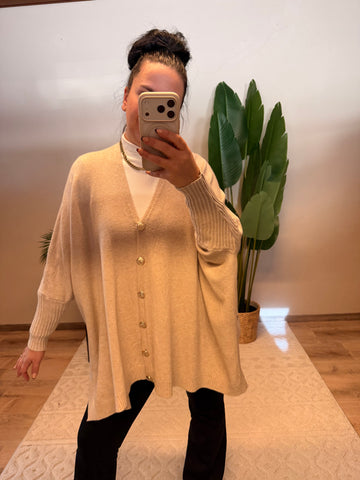 CARDIGAN LILLY BEIGE