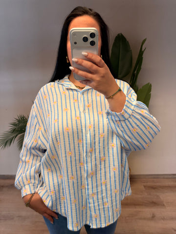 MUSSELINBLUSE BLÜMI IN VERSCHIEDENEN FARBEN