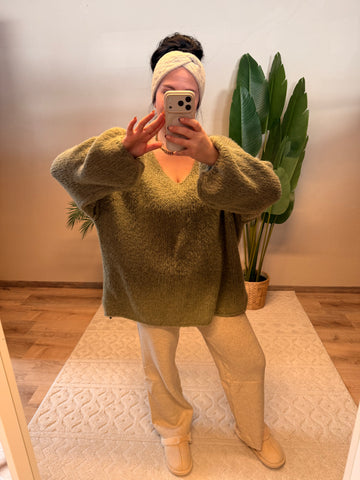 PULLOVER JO-JO GRÜN