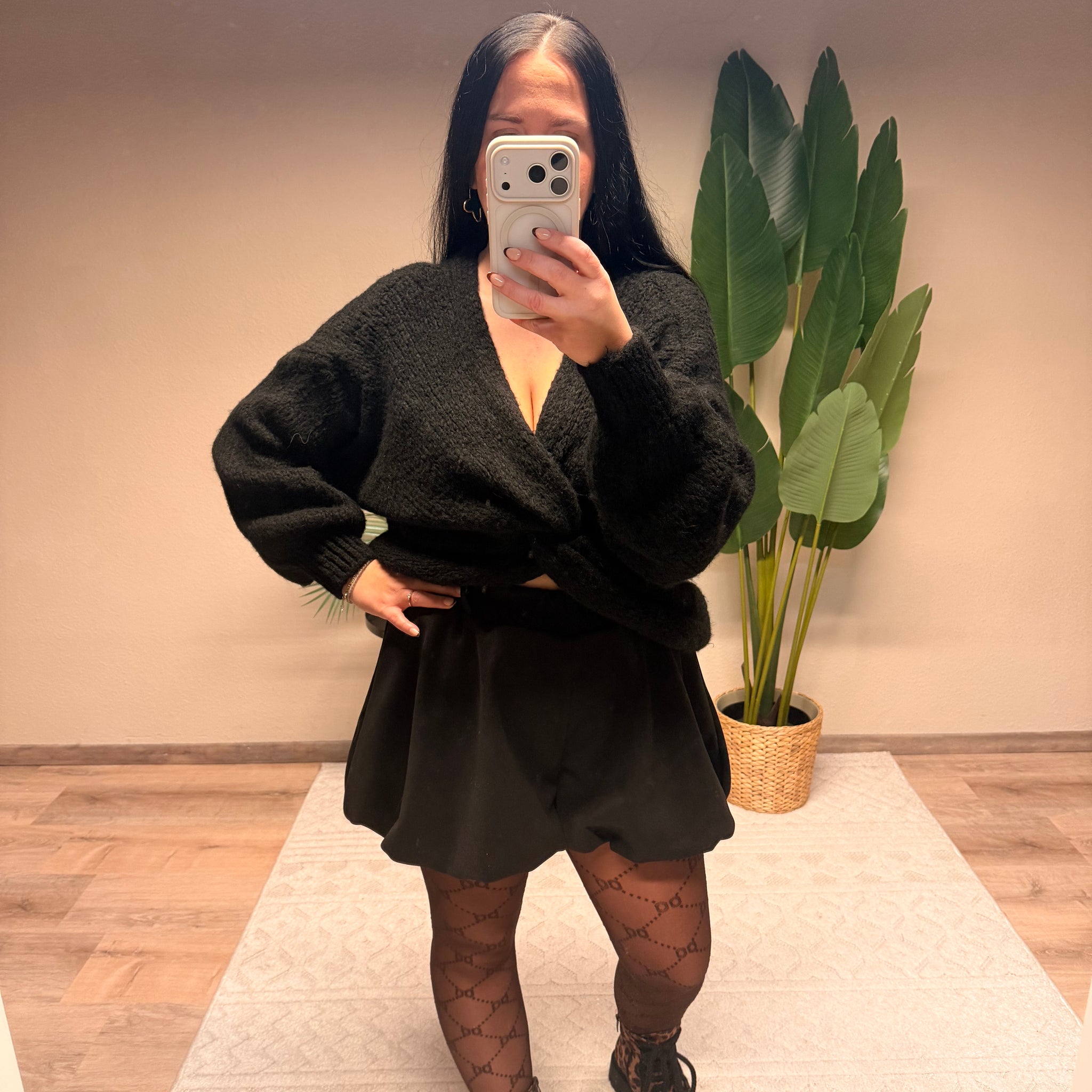 PULLOVER SCHLEIFI SCHWARZ