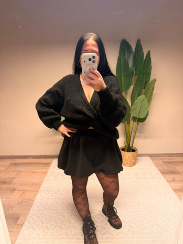 PULLOVER SCHLEIFI SCHWARZ