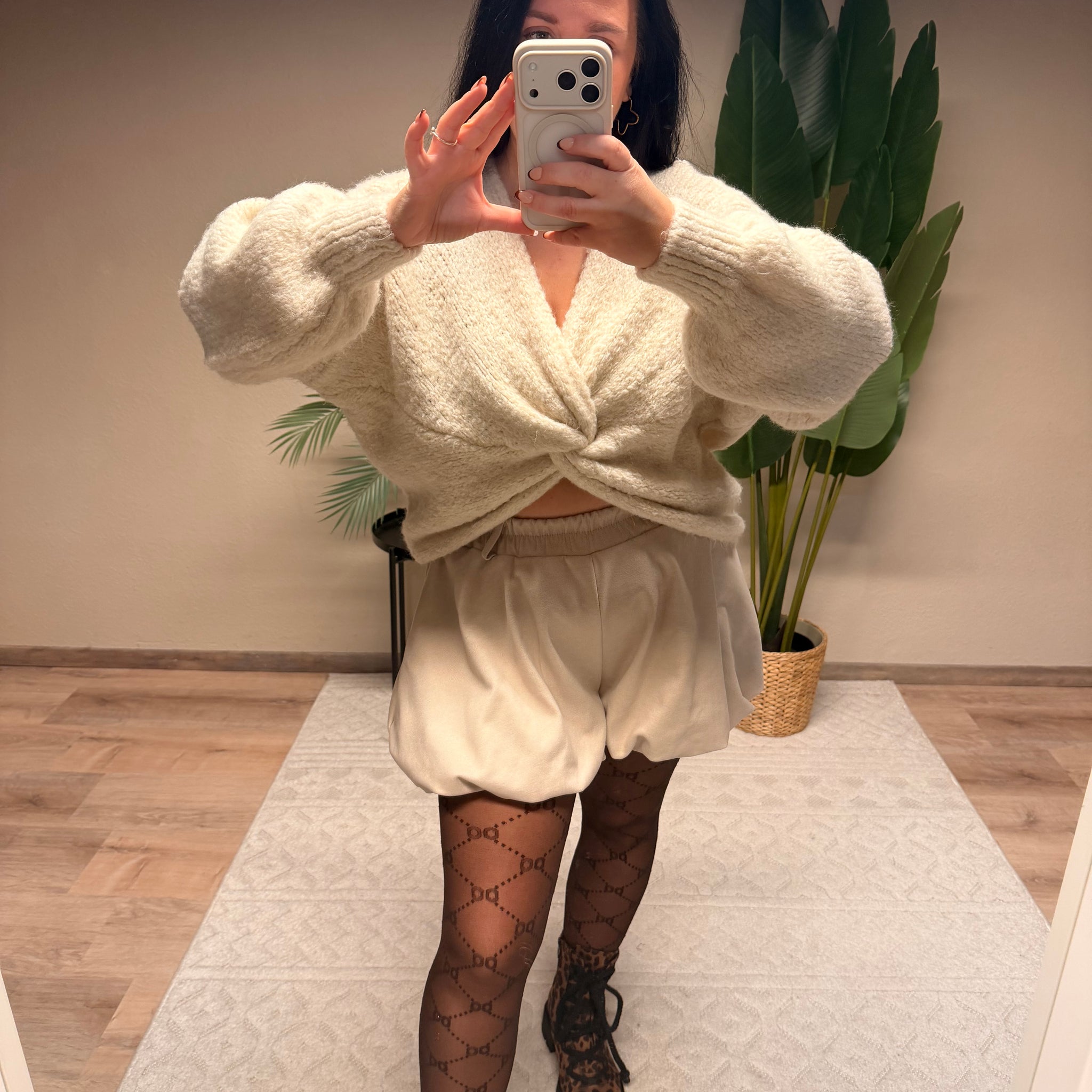 PULLOVER SCHLEIFI BEIGE